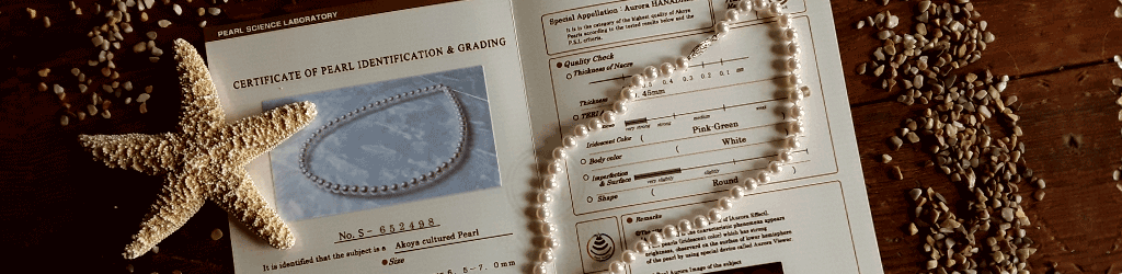 Certificate of Pearl Identification and Grading