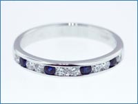 sapphire diamond ring
