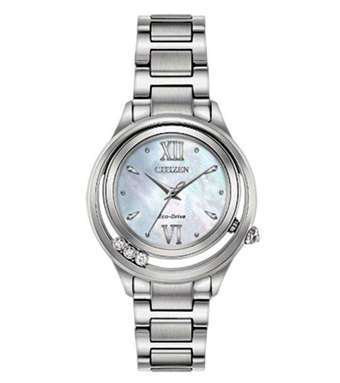 Ladies' Sunrise silver watch